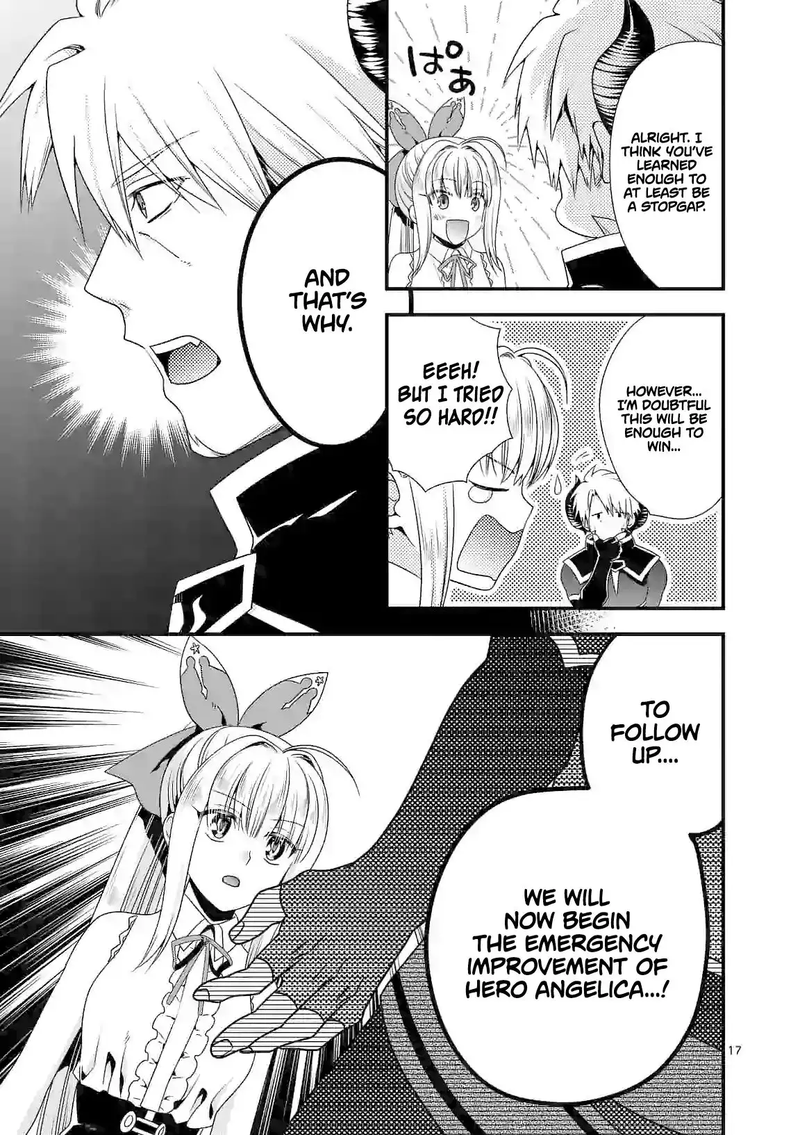 Maou Desu. Onna Yuusha no Hahaoya to Saikon Shita no de, Onna Yuusha ga Giri no Musume ni Narimashita. Chapter 27 18